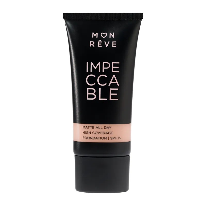 Mon Reve Impeccable Foundation 30ml - Υψηλή Κάλυψη & Ματ Φινίρισμα #106