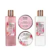FOLIA Bath Bag Fresh Bouquet – Γυναικείο Σετ Δώρου σε Τσάντα με Shower Gel, Body Lotion, Κρέμα Σώματος & Body Scrub
