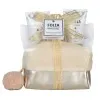 FOLIA Gold Nesseser Vanilla – Γυναικείο Σετ Δώρου σε Νεσεσέρ με Shower Gel, Body Lotion & Body Scrub