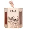 FOLIA Paper Gift Box Vanilla – Γυναικείο Σετ Δώρου με Body Wash, Body Lotion & Body Scrub