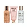 FOLIA Paper Gift Box Vanilla – Γυναικείο Σετ Δώρου με Body Wash, Body Lotion & Body Scrub