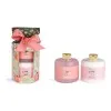 IDC Institute Scented Garden Perfect Duo – Γυναικείο Σετ Δώρου με Body Scrub 100ml & Body Lotion 100ml