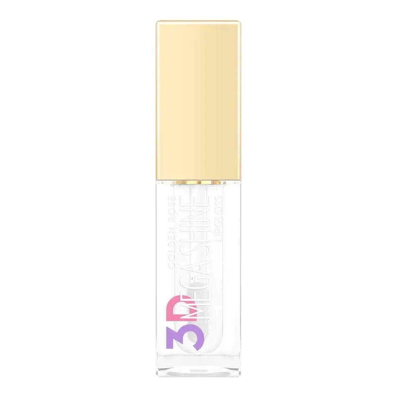 Golden Rose 3D Mega Shine Lipgloss 5.2ml – #101 Clear Golden Rose 3D Mega Shine Lipgloss 5.2ml – #101 Clear