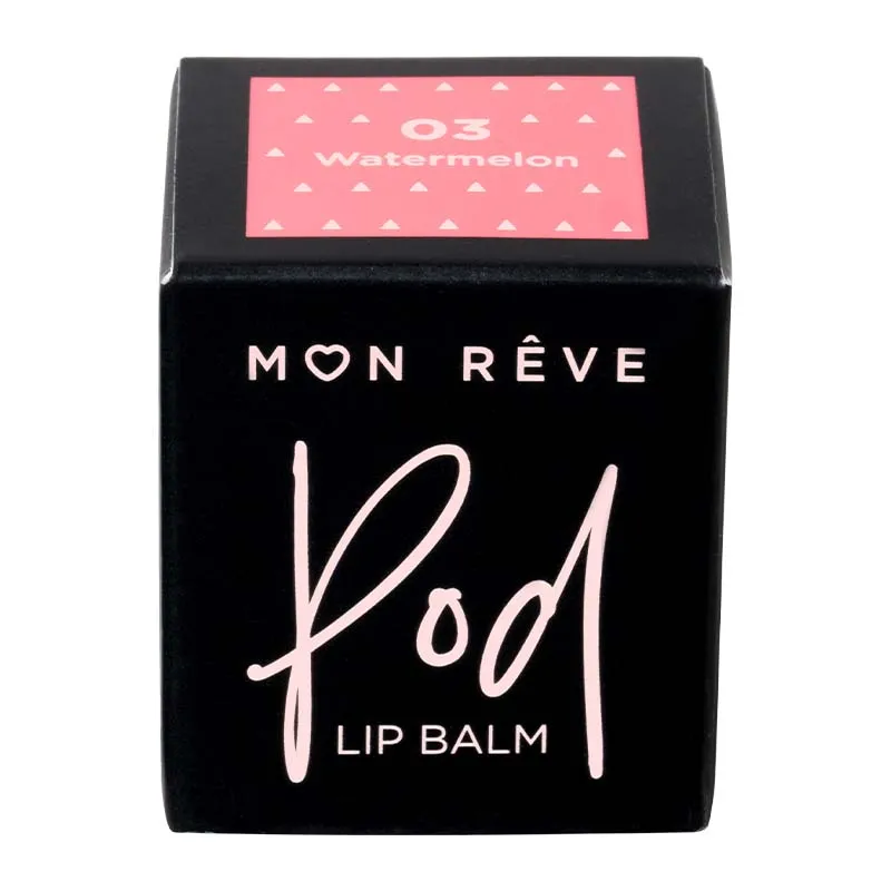 Mon Reve Lip Balm Pod - Ενυδατικό Lip Balm με Λάδι Καρύδας 5gr – #03 Watermelon