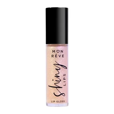 Mon Reve Shiny Lips - Ενυδατικό Lip Gloss για 3D Λάμψη & Όγκο 5ml – #08 PEARL