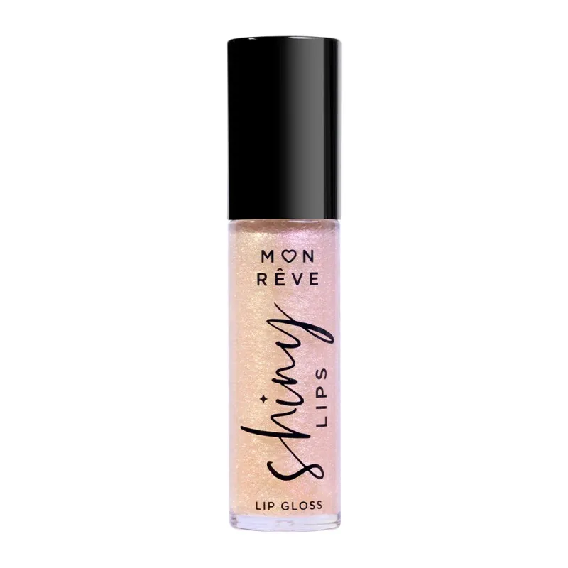 Mon Reve Shiny Lips - Ενυδατικό Lip Gloss για 3D Λάμψη & Όγκο 5ml – #08 PEARL