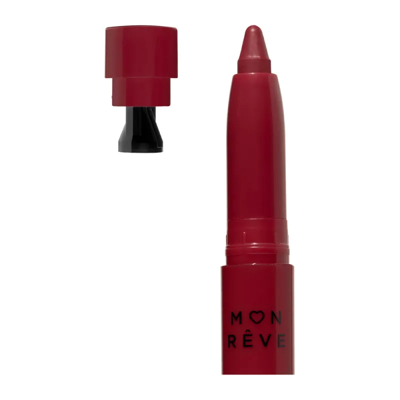 Mon Reve Lip Crayon - Μακράς Διάρκειας Μηχανικό Ματ Κραγιόν 1.5gr #09 CHERRY