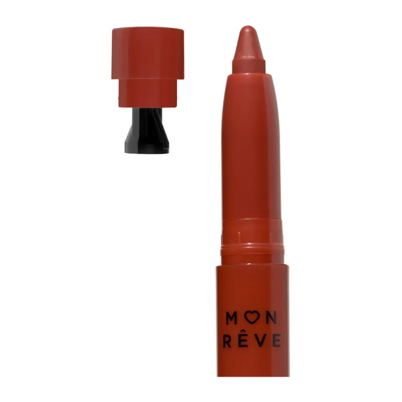 Mon Reve Lip Crayon - Μακράς Διάρκειας Μηχανικό Ματ Κραγιόν 1.5gr #11 ROSEWOOD