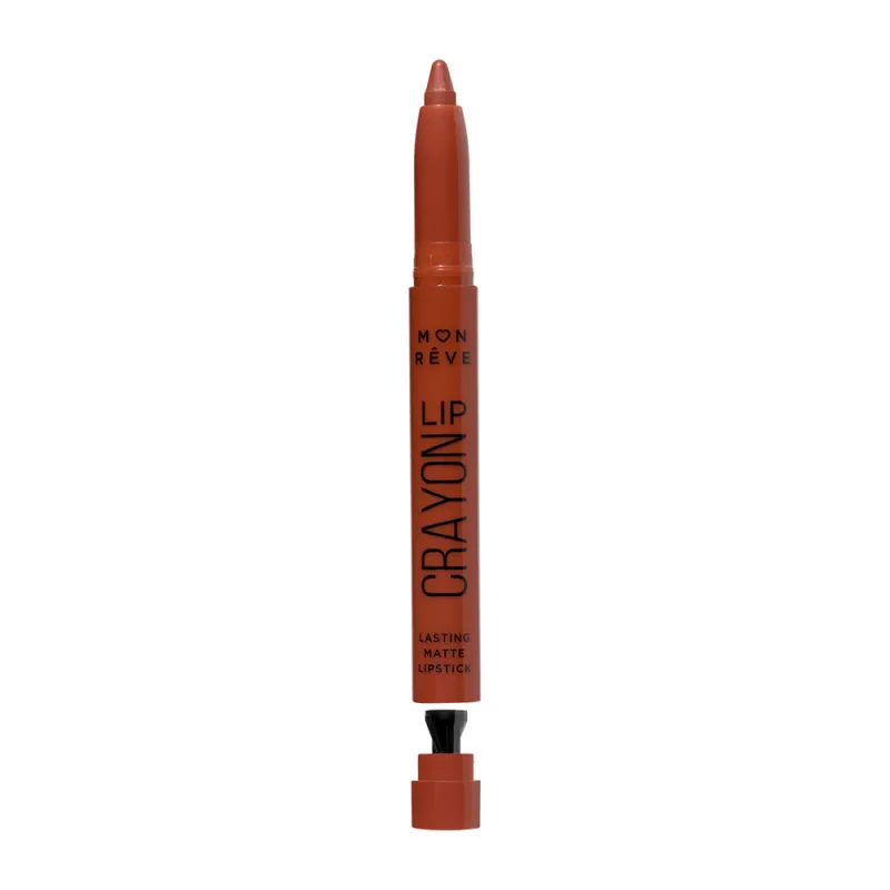 Mon Reve Lip Crayon - Μακράς Διάρκειας Μηχανικό Ματ Κραγιόν 1.5gr #15 CHOCO