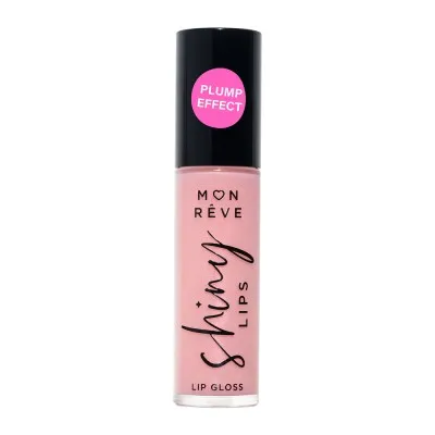 Mon Reve Shiny Lips - Ενυδατικό Lip Gloss για 3D Λάμψη & Όγκο 5ml – #02 VOLUMIZING