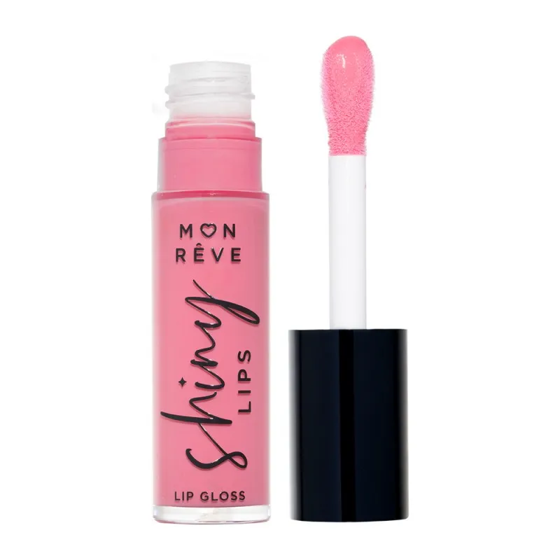 Mon Reve Shiny Lips - Ενυδατικό Lip Gloss για 3D Λάμψη & Όγκο 5ml – #03 NUDE