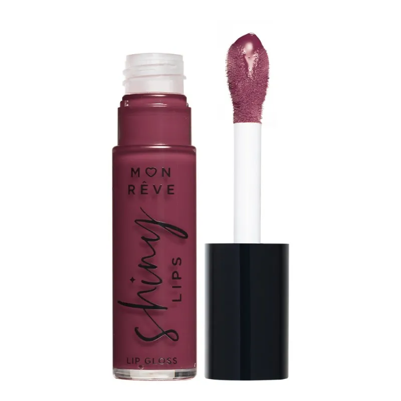 Mon Reve Shiny Lips - Ενυδατικό Lip Gloss για 3D Λάμψη & Όγκο 5ml – #15 SWEET CRANBERRY