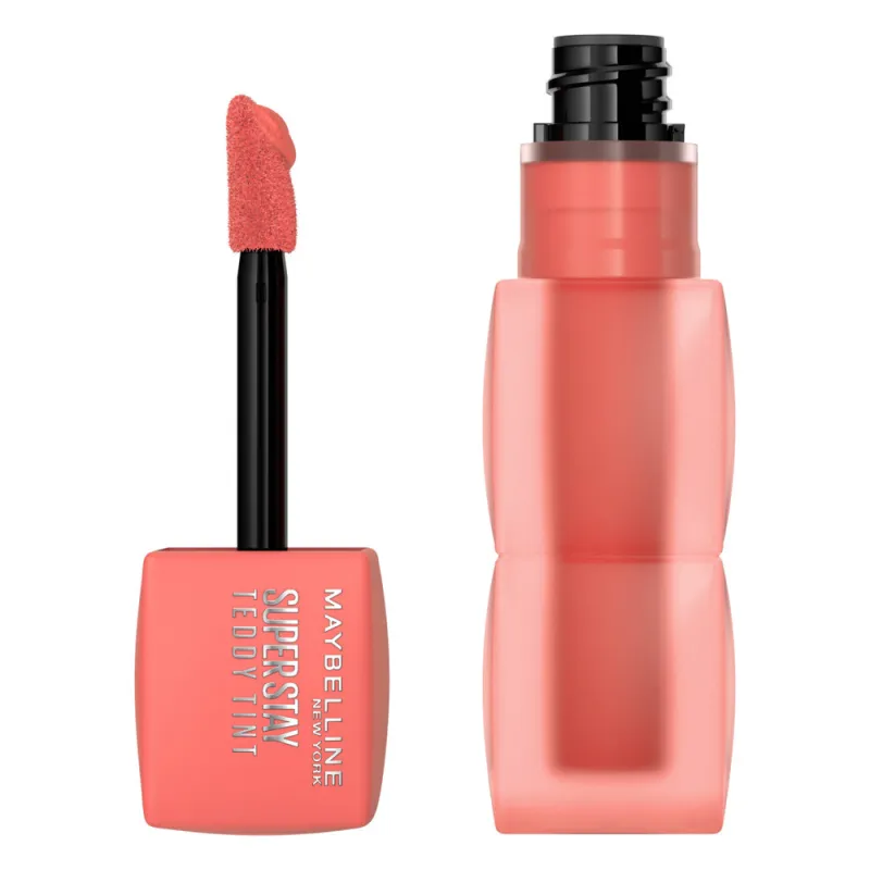 Maybelline Super Stay Teddy Tint Long Lasting Liquid Κραγιόν Matte #25 Baby Tee Maybelline Super Stay Teddy Tint Long Lasting Liquid Κραγιόν Matte #25 Baby Tee