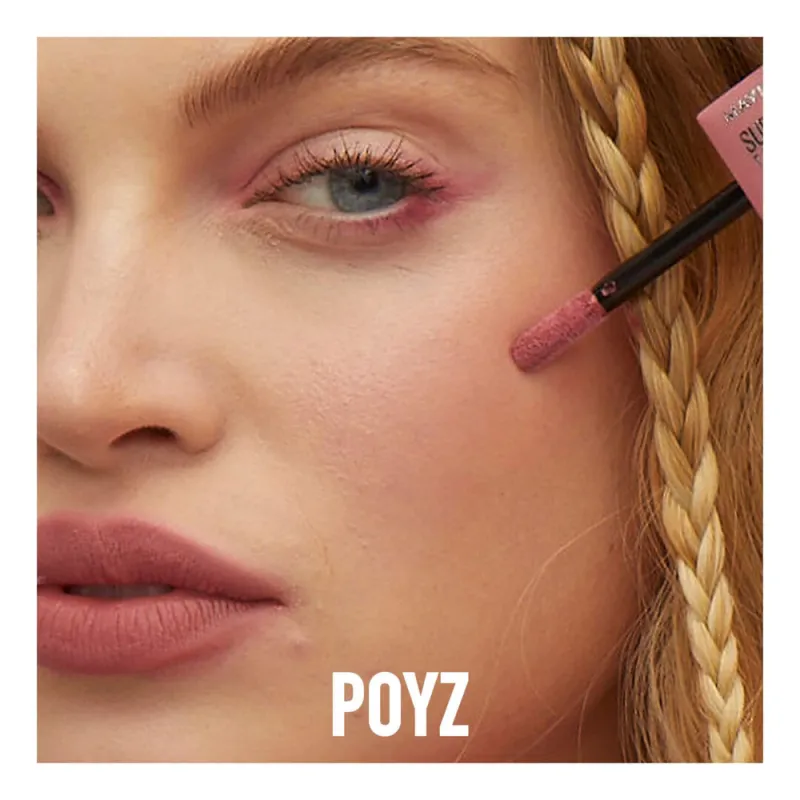 Maybelline Super Stay Teddy Tint Long Lasting Liquid Κραγιόν Matte #10 Current Mood Maybelline Super Stay Teddy Tint Long Lasting Liquid Κραγιόν Matte #10 Current Mood
