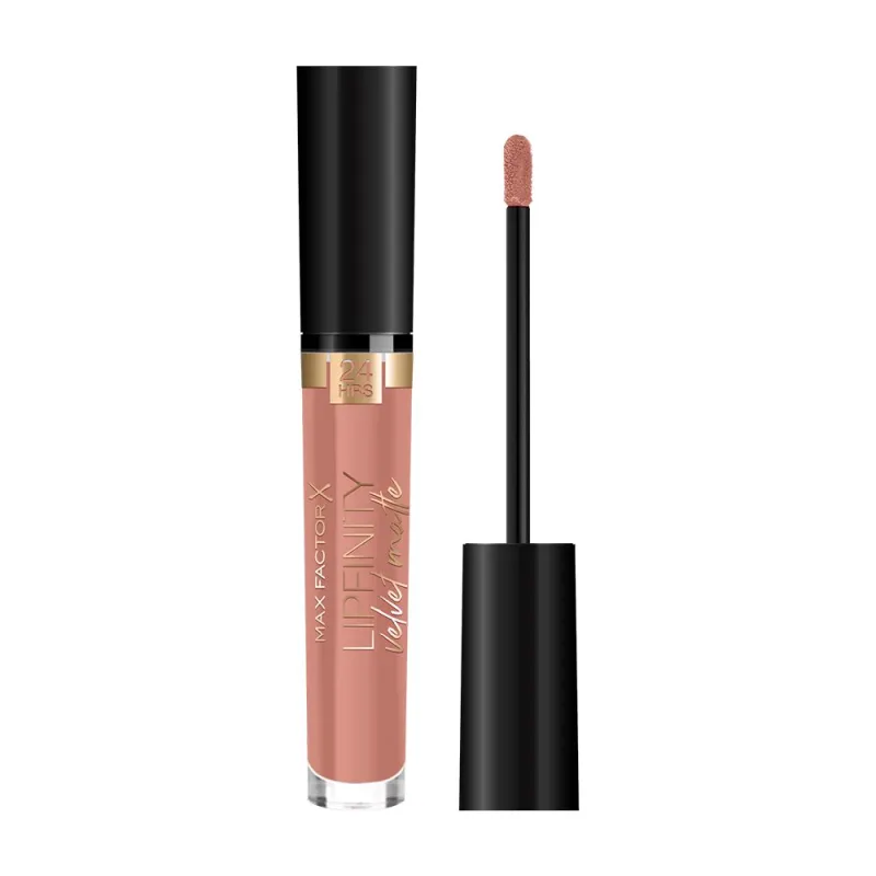 Max Factor Lipfinity Velvet Matte Liquid Lipstick 3.5ml #040 Luxe Nude Max Factor Lipfinity Velvet Matte Liquid Lipstick 3.5ml #040 Luxe Nude