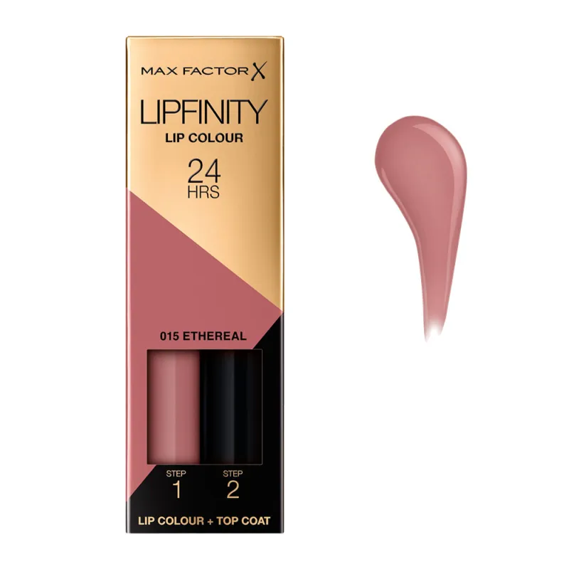 Max Factor Lipfinity 24hrs Lipstick 4,2gr #015 Etheral Max Factor Lipfinity 24hrs Lipstick 4,2gr #015 Etheral