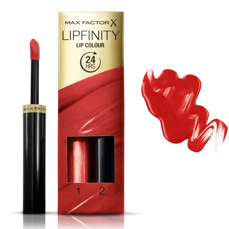Max Factor Lipfinity 24hrs Lipstick 4,2gr #120 Hot Max Factor Lipfinity 24hrs Lipstick 4,2gr #120 Hot
