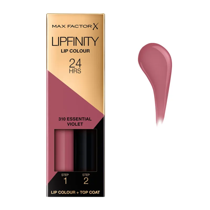 Max Factor Lipfinity 24hrs Lipstick 4,2gr #310 Essential Violet Max Factor Lipfinity 24hrs Lipstick 4,2gr #310 Essential Violet