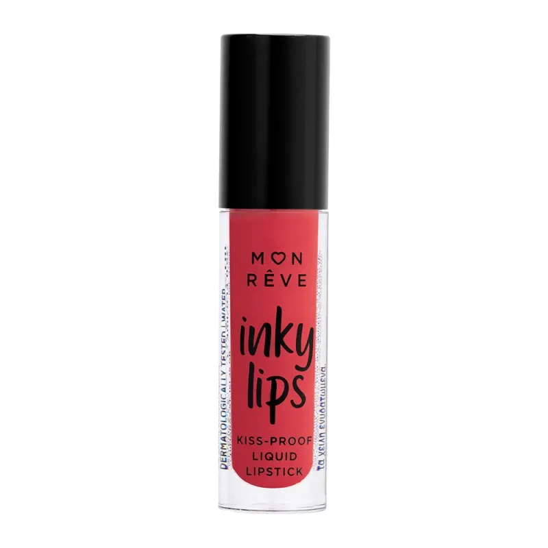 Mon Reve Inky Lips - Εξαιρετικά Σταθερό Υγρό Ματ Κραγιόν 4ml #08 Mon Reve Inky Lips - Εξαιρετικά Σταθερό Υγρό Ματ Κραγιόν 4ml #08