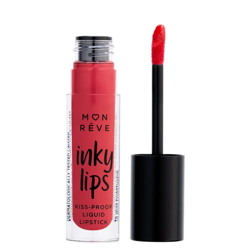 Mon Reve Inky Lips - Εξαιρετικά Σταθερό Υγρό Ματ Κραγιόν 4ml #08 Mon Reve Inky Lips - Εξαιρετικά Σταθερό Υγρό Ματ Κραγιόν 4ml #08