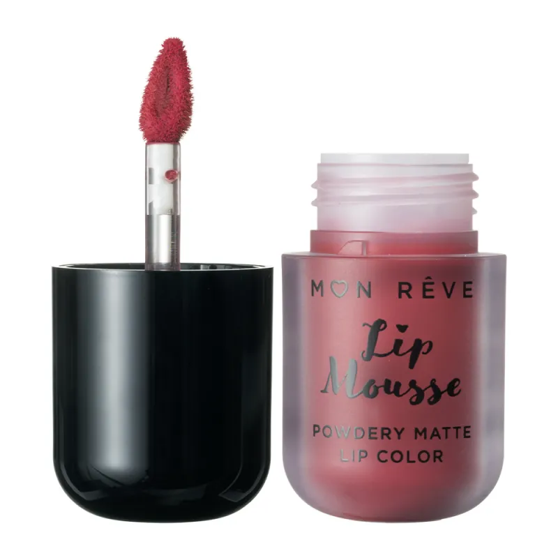 Mon Reve Lip Mousse - Ανάλαφρο Ματ Κραγιόν με Υφή Πούδρας 4gr #08 LONDON