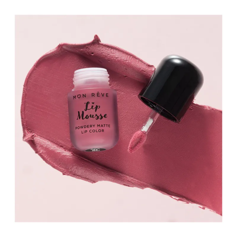Mon Reve Lip Mousse - Ανάλαφρο Ματ Κραγιόν με Υφή Πούδρας 4gr #07 VIENNA