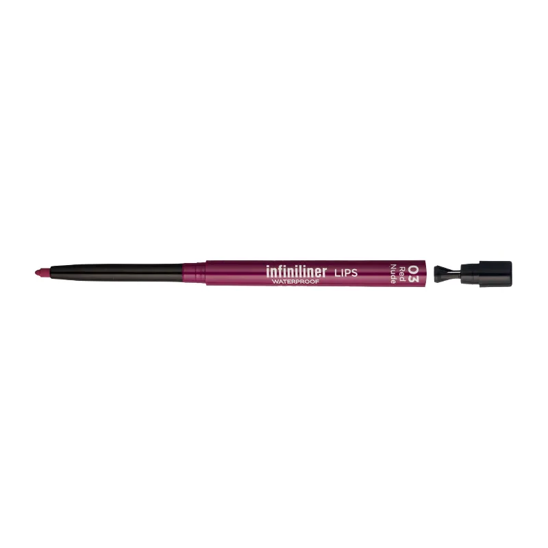Mon Reve Infiniliner Gel Lip Pencil - Αδιάβροχο Μηχανικό Μολύβι Χειλιών 1.2gr – #03 Red Nude