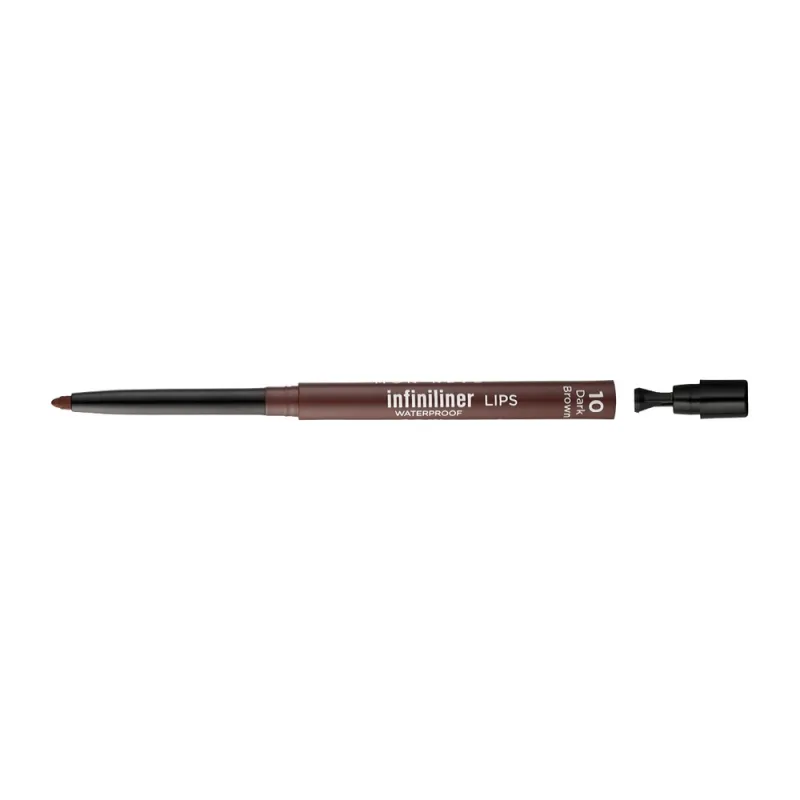Mon Reve Infiniliner Gel Lip Pencil - Αδιάβροχο Μηχανικό Μολύβι Χειλιών 1.2gr – #10 Dark Brown