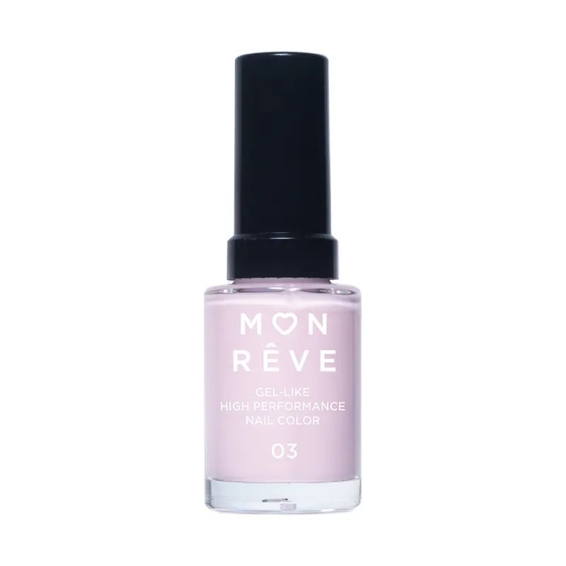 Mon Reve Gel-Like Nail Color - Ανθεκτικό Βερνίκι Νυχιών Γρήγορου Στεγνώματος 13ml– #03 Mon Reve Gel-Like Nail Color - Ανθεκτικό Βερνίκι Νυχιών Γρήγορου Στεγνώματος 13ml– #03