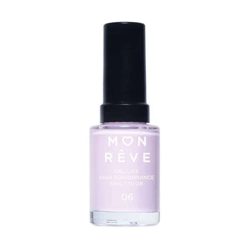 Mon Reve Gel-Like Nail Color - Ανθεκτικό Βερνίκι Νυχιών Γρήγορου Στεγνώματος 13ml– #06 Mon Reve Gel-Like Nail Color - Ανθεκτικό Βερνίκι Νυχιών Γρήγορου Στεγνώματος 13ml– #06