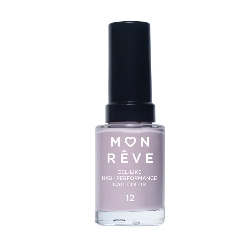 Mon Reve Gel-Like Nail Color - Ανθεκτικό Βερνίκι Νυχιών Γρήγορου Στεγνώματος 13ml– #12 Mon Reve Gel-Like Nail Color - Ανθεκτικό Βερνίκι Νυχιών Γρήγορου Στεγνώματος 13ml– #12
