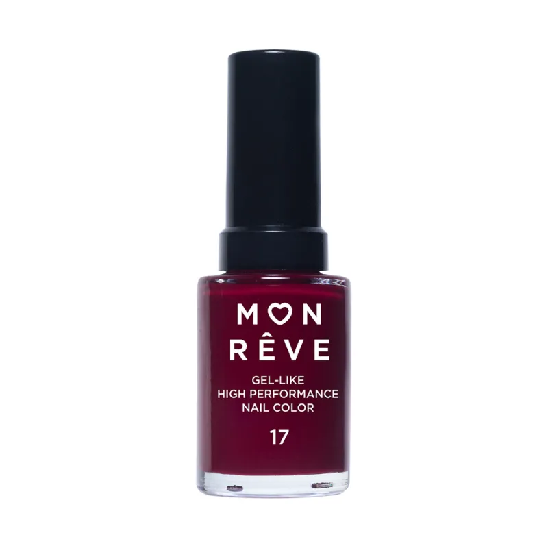 Mon Reve Gel-Like Nail Color - Ανθεκτικό Βερνίκι Νυχιών Γρήγορου Στεγνώματος 13ml– #17 Mon Reve Gel-Like Nail Color - Ανθεκτικό Βερνίκι Νυχιών Γρήγορου Στεγνώματος 13ml– #17