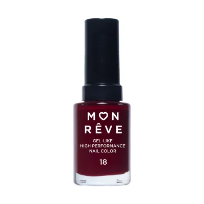 Mon Reve Gel-Like Nail Color - Ανθεκτικό Βερνίκι Νυχιών Γρήγορου Στεγνώματος 13ml– #18