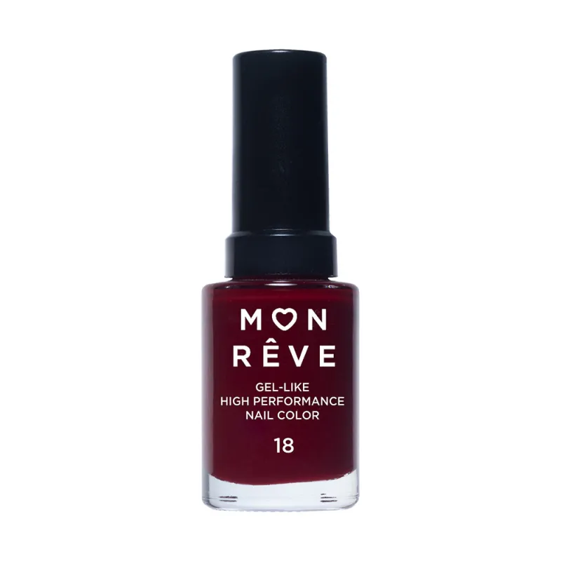 Mon Reve Gel-Like Nail Color - Ανθεκτικό Βερνίκι Νυχιών Γρήγορου Στεγνώματος 13ml– #18 Mon Reve Gel-Like Nail Color - Ανθεκτικό Βερνίκι Νυχιών Γρήγορου Στεγνώματος 13ml– #18