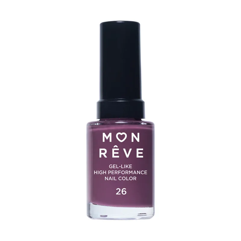 Mon Reve Gel-Like Nail Color - Ανθεκτικό Βερνίκι Νυχιών Γρήγορου Στεγνώματος 13ml– #26 Mon Reve Gel-Like Nail Color - Ανθεκτικό Βερνίκι Νυχιών Γρήγορου Στεγνώματος 13ml– #26