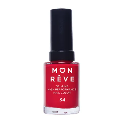 Mon Reve Gel-Like Nail Color - Ανθεκτικό Βερνίκι Νυχιών Γρήγορου Στεγνώματος 13ml– #34
