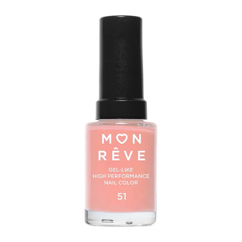 Mon Reve Gel-Like Nail Color - Ανθεκτικό Βερνίκι Νυχιών Γρήγορου Στεγνώματος 13ml– #51 Mon Reve Gel-Like Nail Color - Ανθεκτικό Βερνίκι Νυχιών Γρήγορου Στεγνώματος 13ml– #51