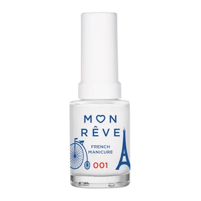 Mon Reve French Manicure - Βερνίκι Νυχιών για Γαλλικό Μανικιούρ 13ml– #001 WHITE TIP