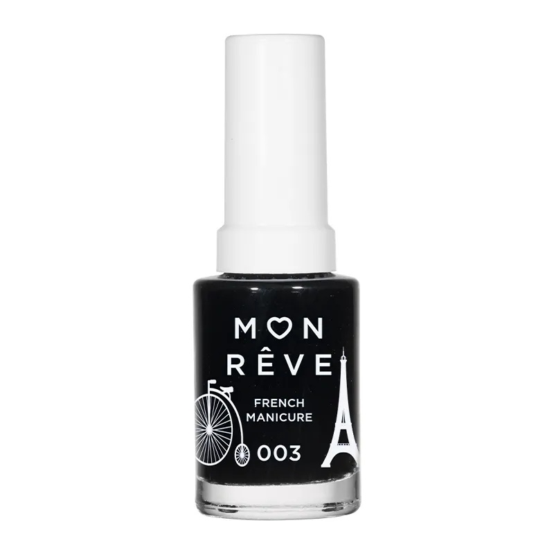 Mon Reve French Manicure - Βερνίκι Νυχιών για Γαλλικό Μανικιούρ 13ml– #003 BLACK TIP Mon Reve French Manicure - Βερνίκι Νυχιών για Γαλλικό Μανικιούρ 13ml– #003 BLACK TIP