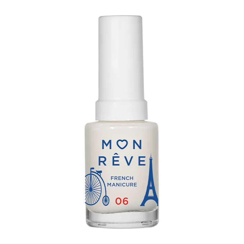 Mon Reve French Manicure - Βερνίκι Νυχιών για Γαλλικό Μανικιούρ 13ml– #SHEER 06 WHITE