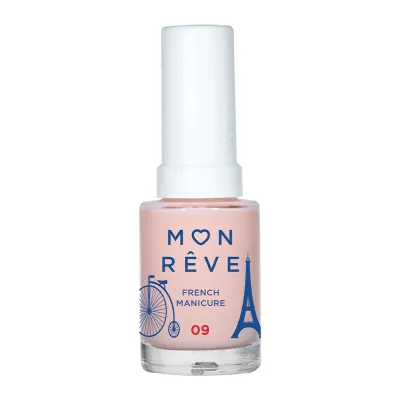 Mon Reve French Manicure - Βερνίκι Νυχιών για Γαλλικό Μανικιούρ 13ml– #SHEER 09 BEIGE