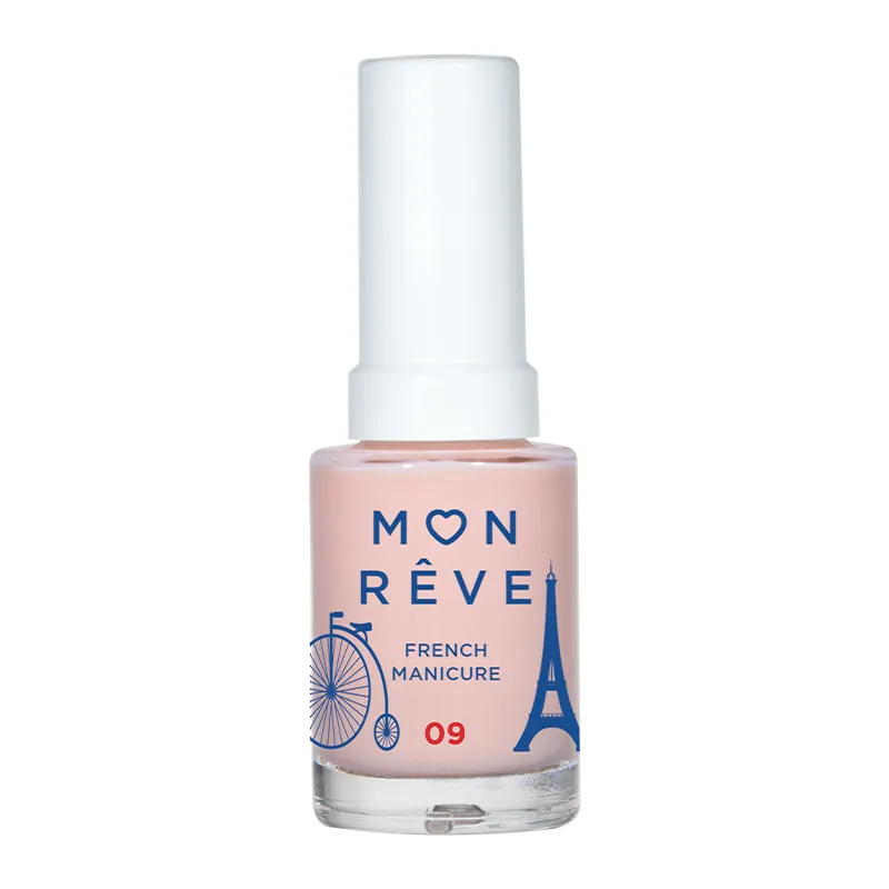 Mon Reve French Manicure - Βερνίκι Νυχιών για Γαλλικό Μανικιούρ 13ml– #SHEER 09 BEIGE