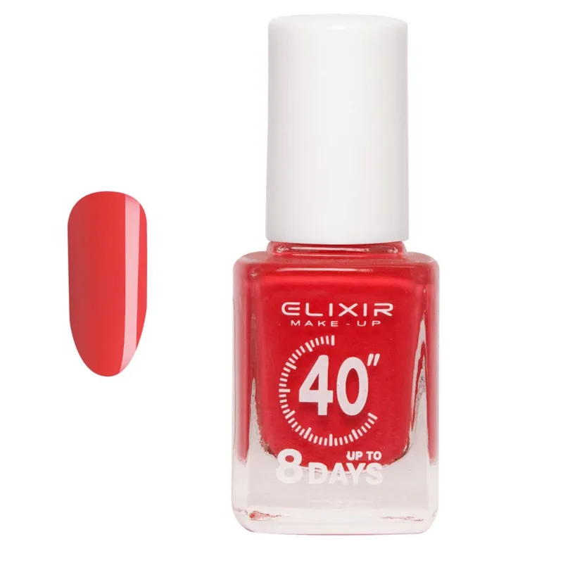 Elixir Βερνίκι 40″ & Up to 8 Days 13ml – #446 (Bright Coral) Elixir Βερνίκι 40″ & Up to 8 Days 13ml – #446 (Bright Coral)
