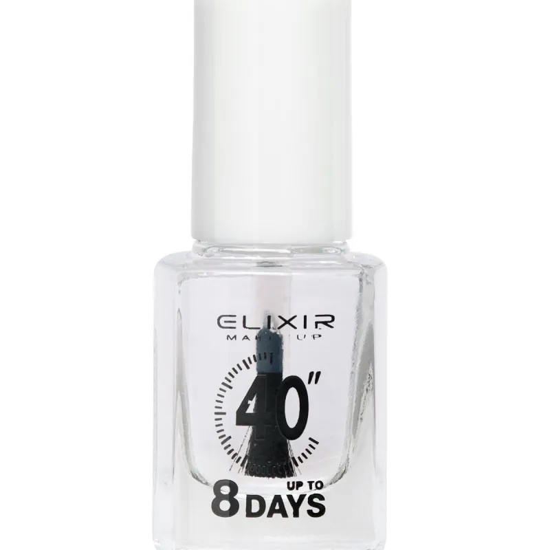 Elixir Βερνίκι 40″ & Up to 8 Days 13ml – #001 (Clear)