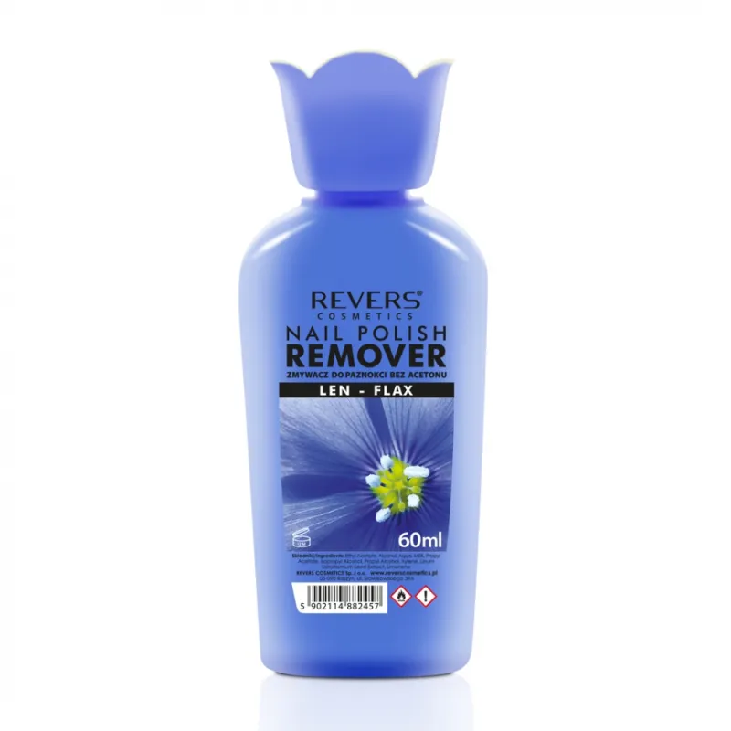 Revers Nail polish remover 60ml #FLAX Revers Nail polish remover 60ml #FLAX