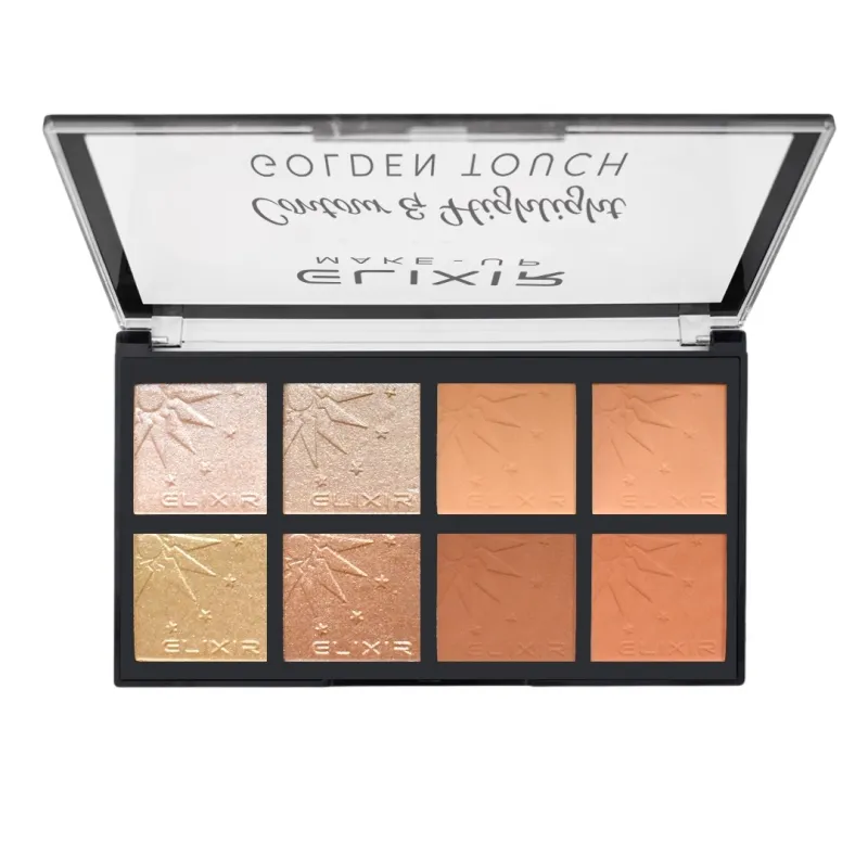 Elixir Παλέτα Contour & Highlight GOLDEN TOUCH #844B Elixir Παλέτα Contour & Highlight GOLDEN TOUCH #844B