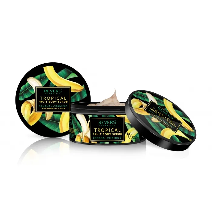 Revers Coarse-grained body scrub TROPICAL FRUIT with banana flower extract 200ml