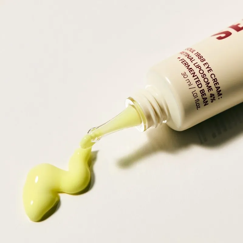 K-Secret SEOUL 1988 Eye Cream: Retinal Liposome 4% + Fermented Bean 30ml – Κρέμα Ματιών με Retinal για Ρυτίδες, Ελαστικότητα & Μαύρους Κύκλους