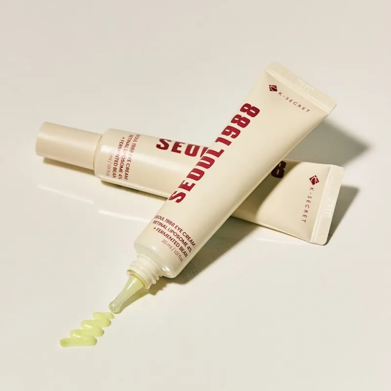 K-Secret SEOUL 1988 Eye Cream: Retinal Liposome 4% + Fermented Bean 30ml – Κρέμα Ματιών με Retinal για Ρυτίδες, Ελαστικότητα & Μαύρους Κύκλους