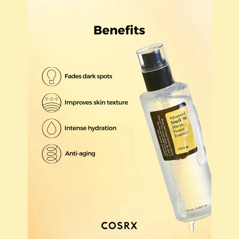 COSRX Advanced Snail 96 Mucin Power Essence 100ml - Ορός Ανάπλασης & Ενυδάτωσης